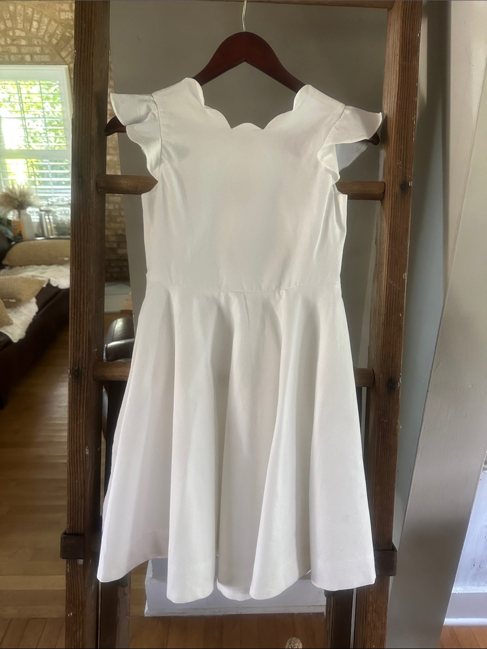 JACADI PARIS LUXURY WHITE CEREMONY DRESS GIRLS 10 EUROPE 140